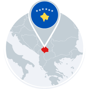 Kosovo Map Icon-3